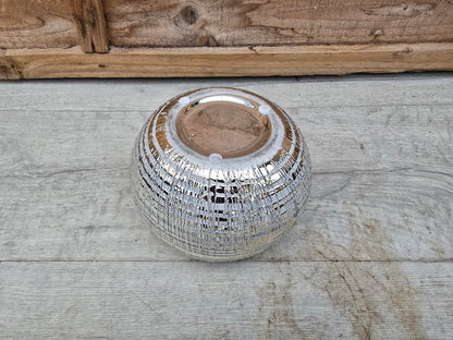 10.5cm Gold Inca Pot - 10.5cm Inner Diameter, For Cacti & Houseplants