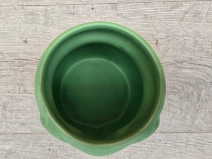 8.5cm Grassland Green Elephant Pot with Drop-In Cactus