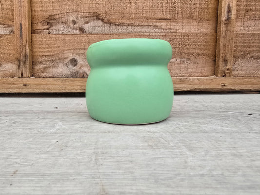 8.5cm Grassland Green Elephant Decorative Pot