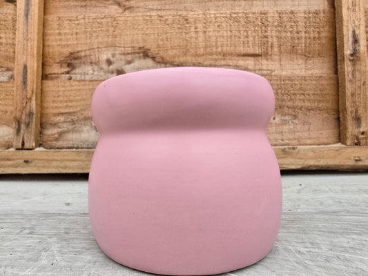 8.5cm Savanna Pink Elephant Decorative Pot