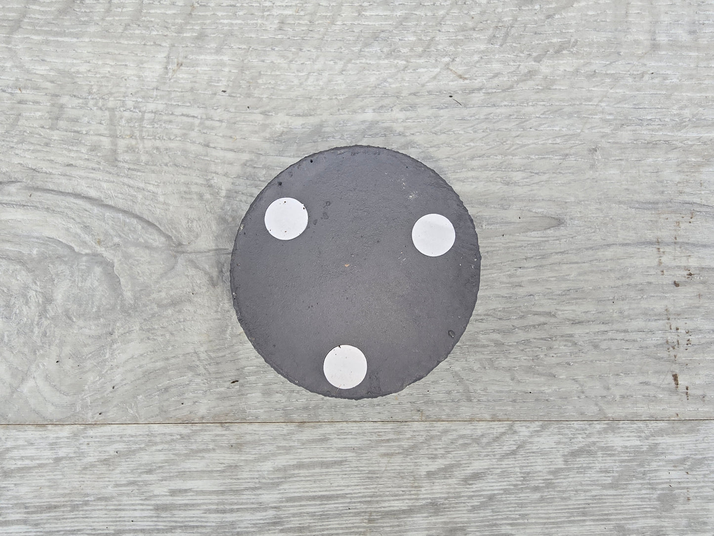 5.5cm Egg Cup Face 'HeHe' Blue Decorative Pot