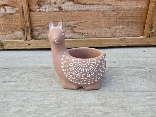 5.5cm Alpaca Terracotta Decorative Pot