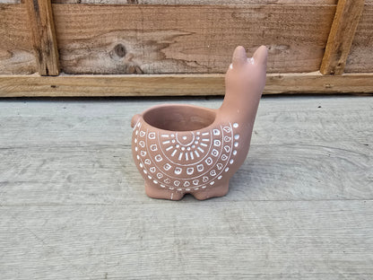 5.5cm Alpaca Terracotta Decorative Pot
