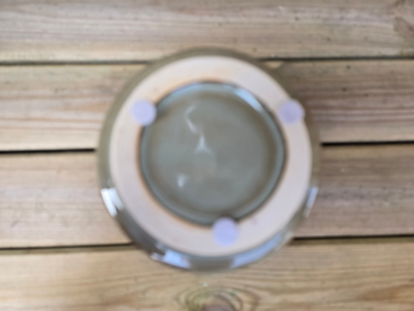 8.5cm Griege Pastel Pot with Drop-In Succulent