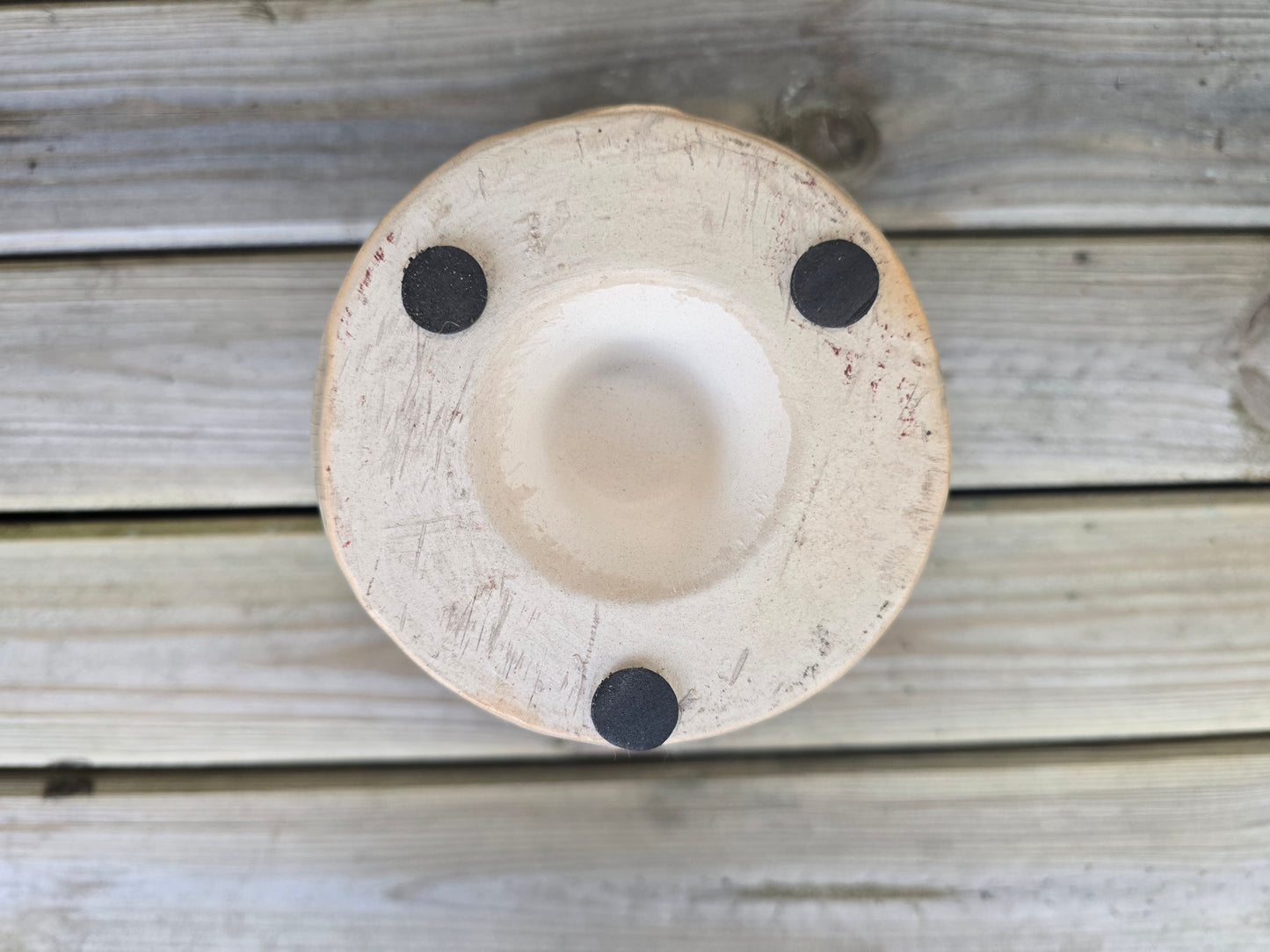 8.5cm Grey Zamora Face Pot with Drop-In Cactus