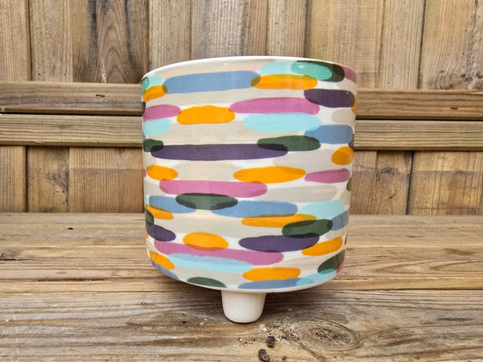8.5cm "Horizontal Stroke" Art Attack Pot