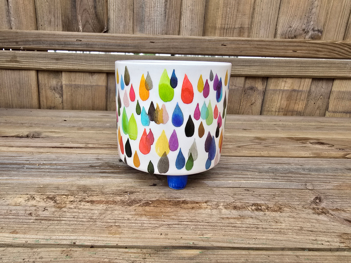 8.5cm "Water droplets" Art Attack Pot