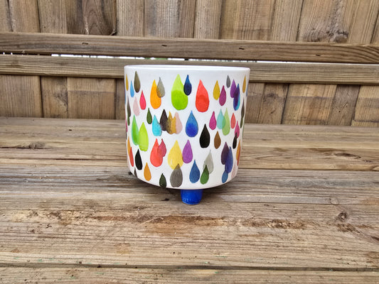 8.5cm "Water droplets" Art Attack Pot
