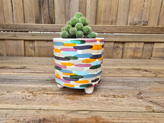 8.5cm "Horizontal Stroke" Art Attack Pot