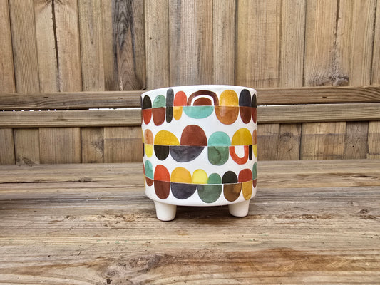 8.5cm "Cubism" Art Attack Pot